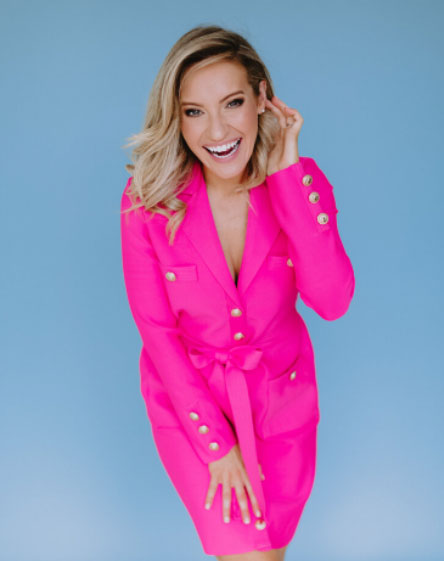Cat Dunn's client Emily Osmond, a business coach in Melbourne.