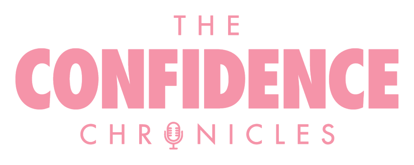 The confidence chronicles podcast logo.