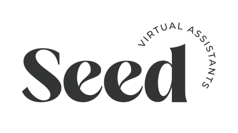 Seed virtual assistants logo.